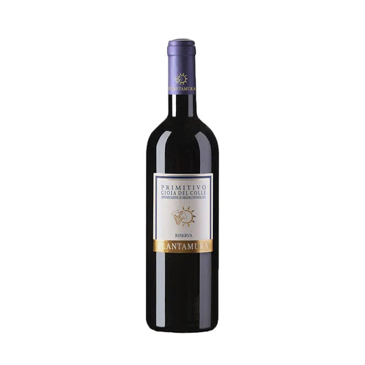 PRIMITIVO GIOIA DEL COLLE DOC RISERVA 2020 ETICHETTA BIANCA