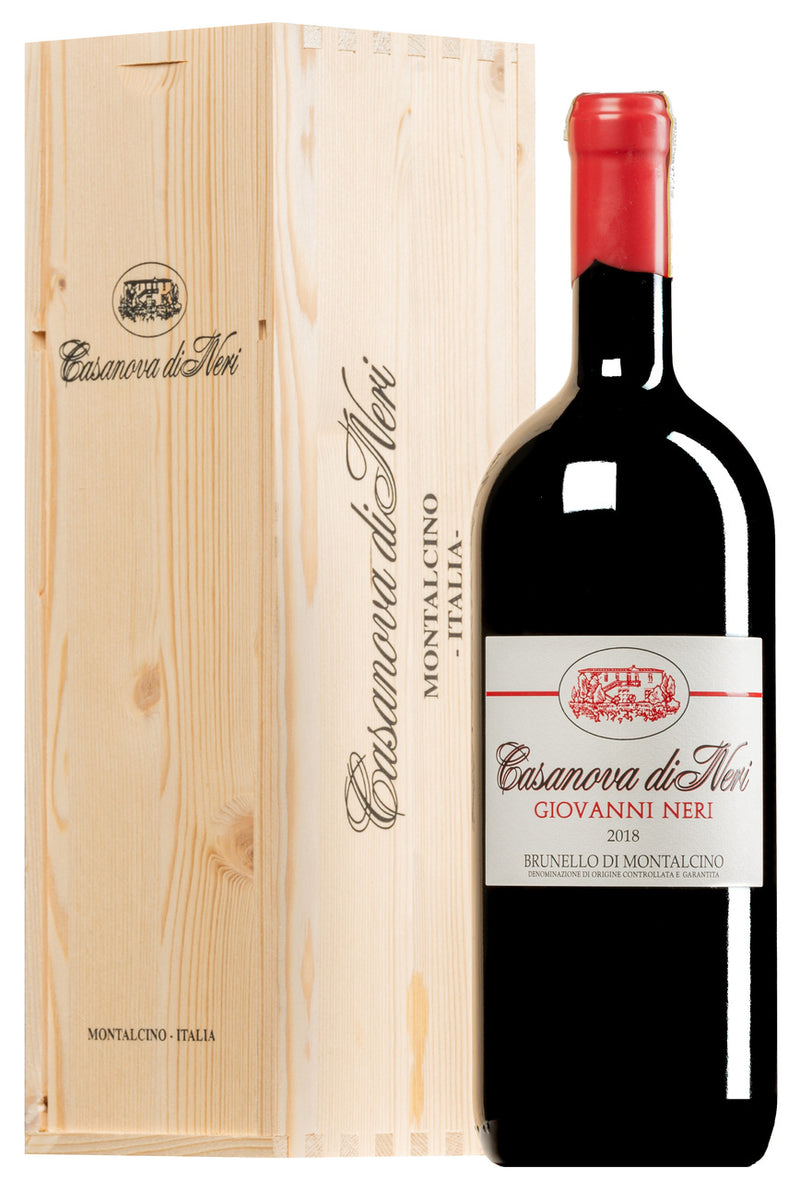 BRUNELLO DI MONTALCINO DOCG 2018 GIOVANNI NERI MAGNUM IN ASTUCCIO LEGNO