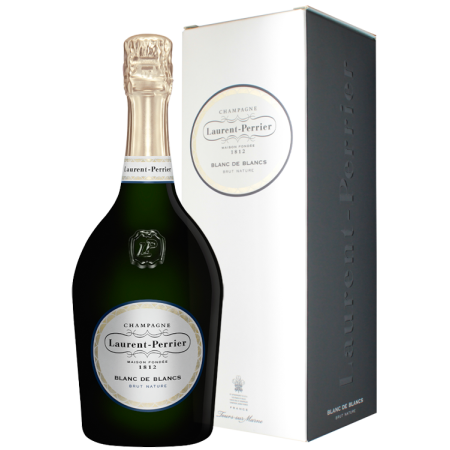 CHAMPAGNE BRUT NATURE BLANC DE BLANCS LAURENT PERRIER IN ASTUCCIO