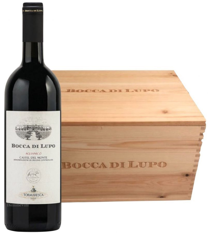 AGLIANICO BOCCA DI LUPO CASTEL DEL MONTE DOC 2021 BIO