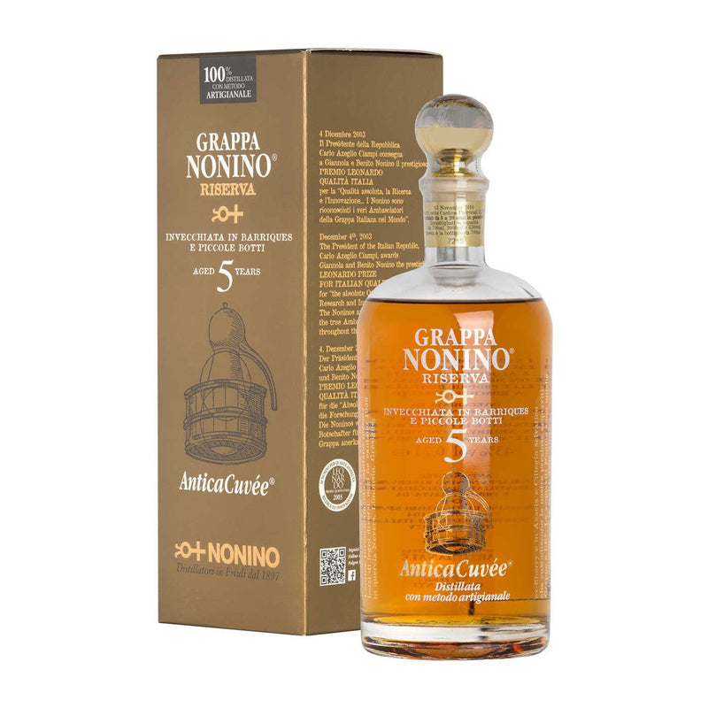 GRAPPA NONINO RISERVA ANTICA CUVÉE 43% 700ML IN ASTUCCIO