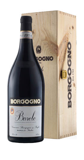 BAROLO CANNUBI DOCG 2018 BORGOGNO MAGNUM IN ASTUCCIO LEGNO