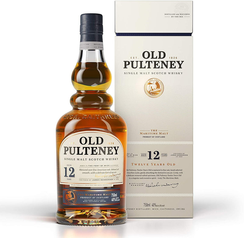 WHISKY OLD PULTENEY 12 YEARS OLD SINGLE MALT